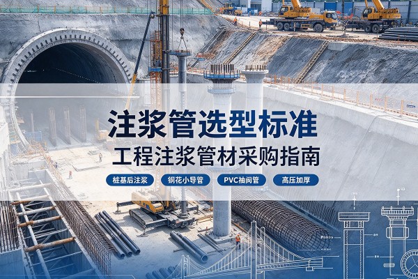 南安注浆管选型标准