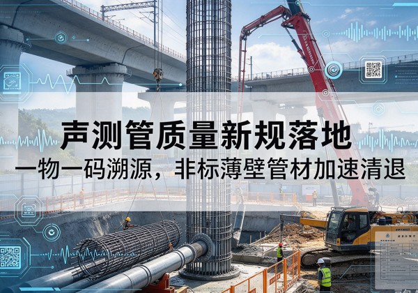 南安声测管质量新规落地，一物一码溯源，非标薄壁管材加速清退