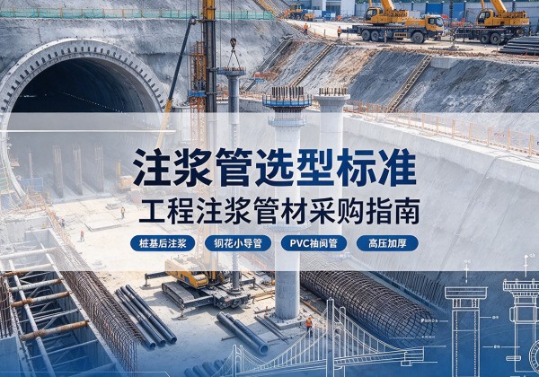 南安注浆管选型标准